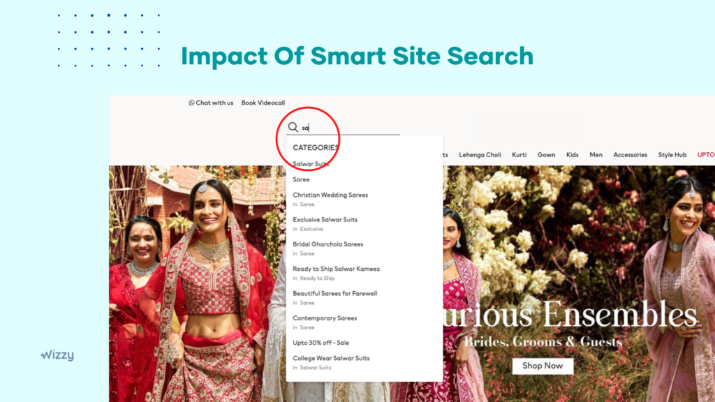ecommerce site search