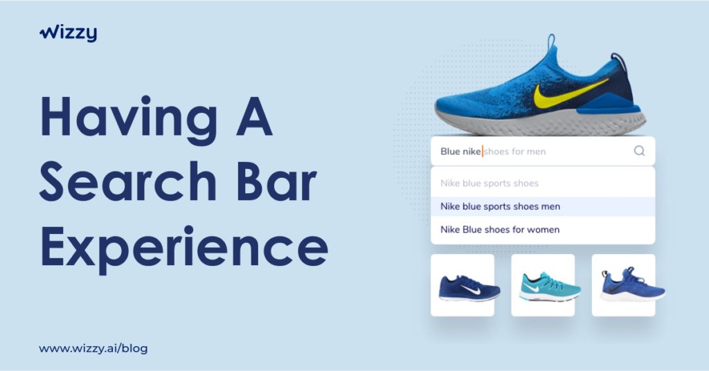 wizzy,eCommerce,Search bar