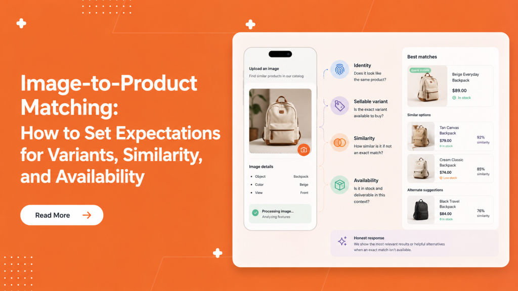 Image-to-Product Matching: How to Set Expectations for Variants, Similarity, and Availability