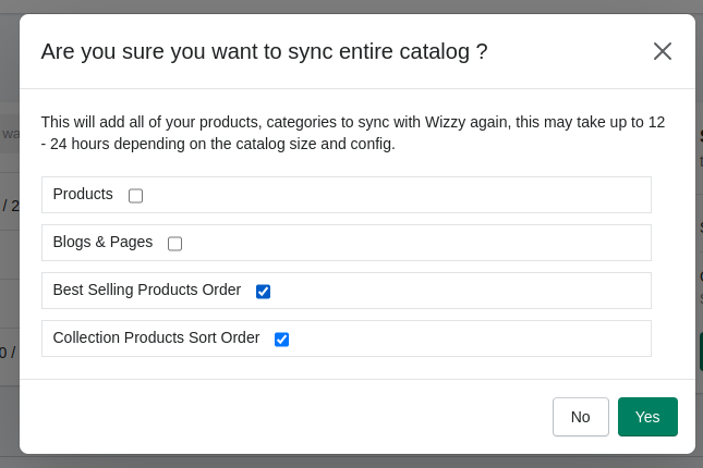 Syn Catalog Popup